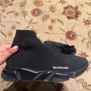 Balenciaga Black Italian Footwear